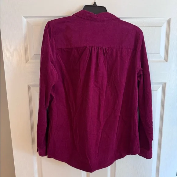 NWT Kim Rogers Corduroy Shirt - Picture 3 of 8